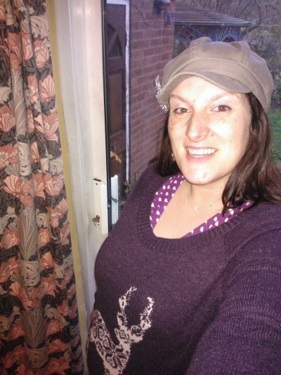 Me and Bump model the Christmas jumper look!